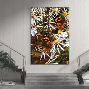 BLOOMING BURST: Textured Impasto Floral Oil Painting